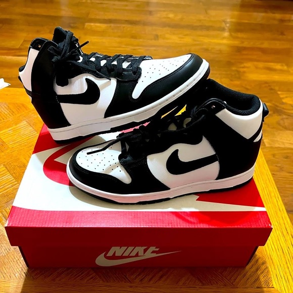 Brand New Nike High Panda Dunks